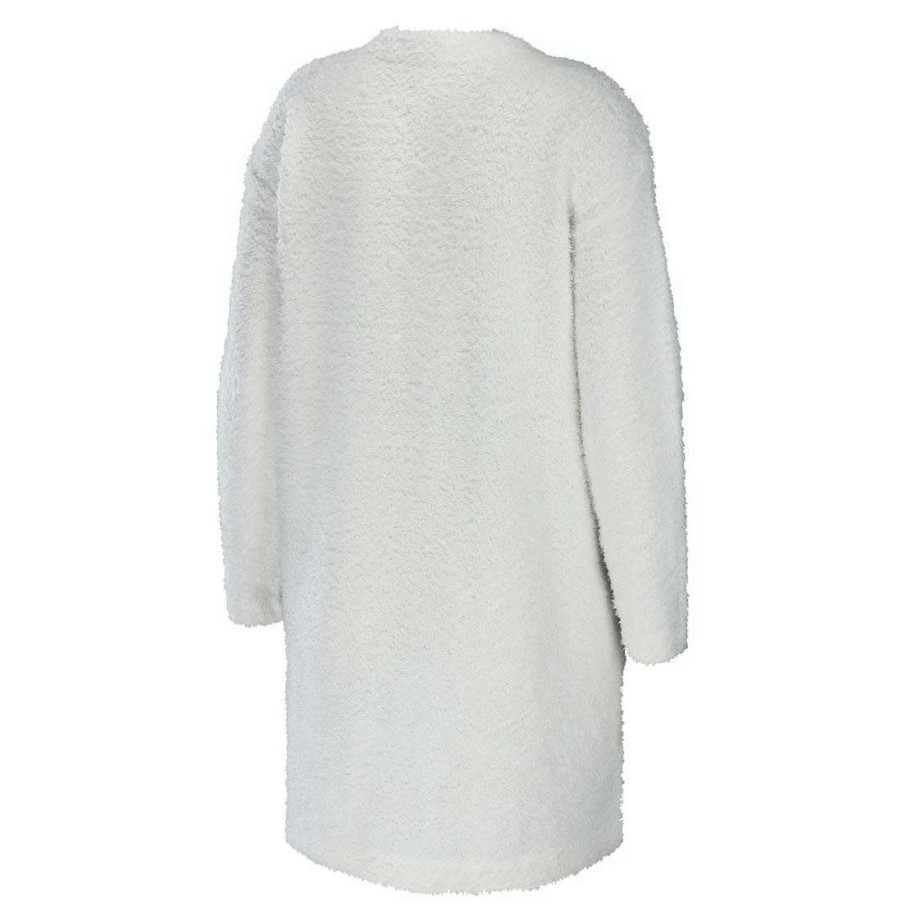 Womens * | Packers Womens Erin Andrews Cozy Lounge Cardigan Cream