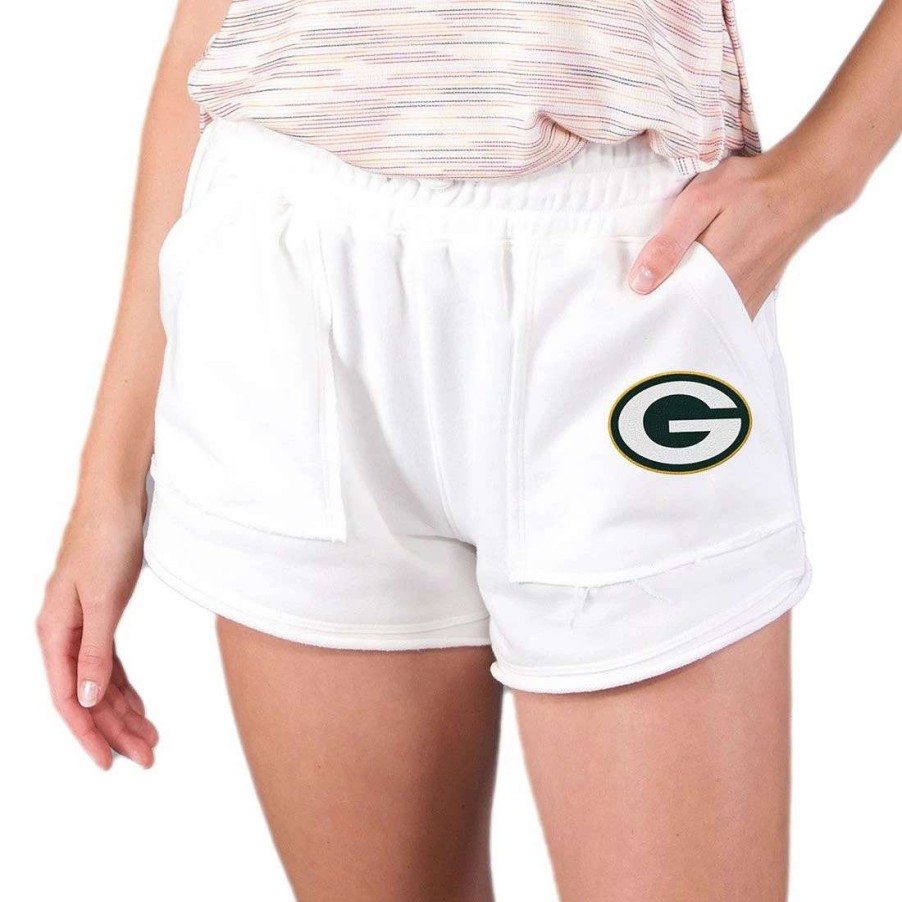 Womens * | Packers Womens Sunray Lounge Short White