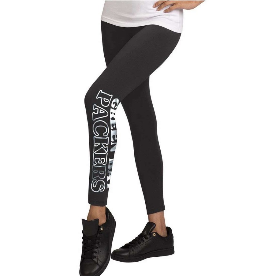 Womens * | Packers Womens Stadium Legging Black