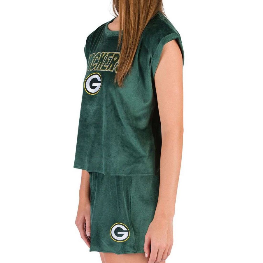 Womens * | Packers Women'S Intermission Pajama Set Hunter