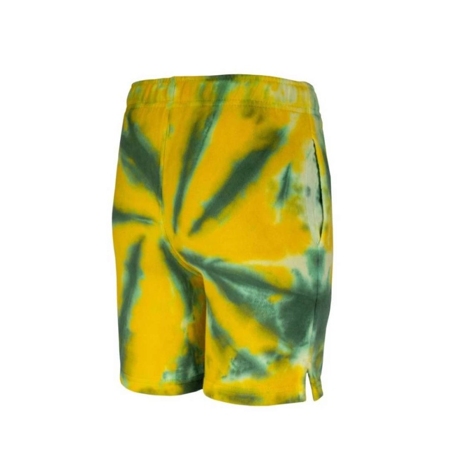 Kids * | Packers Pre-School Sand Box Tie-Dye Fleece Short Green & Gold