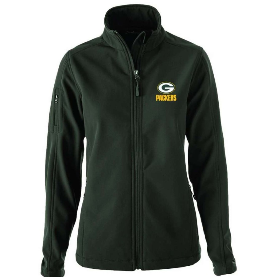 Womens * | Packers Women'S Sonoma Softshell Jacket Forest