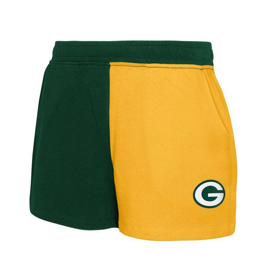 Kids * | Packers Girls Up Beat Short Green & Gold