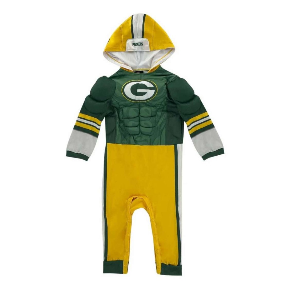 Kids * | Packers Little Kids' Player Uniform Suit Green & Gold