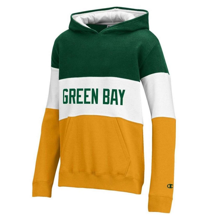 Kids * | Hometown Youth Champion Super Fan Hoodie Green & Gold