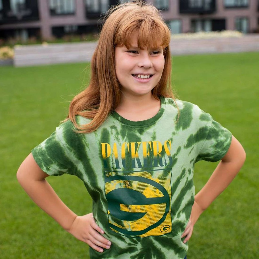 Womens * | Packers Juniors In The Band T-Shirt Green