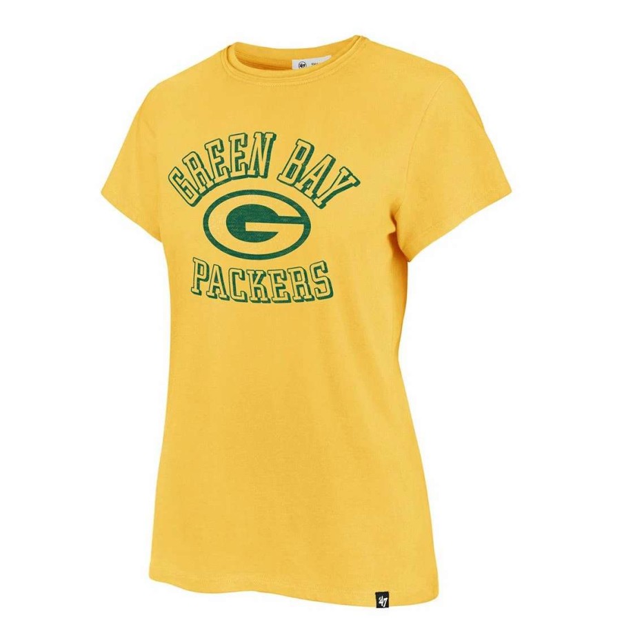 Womens * | Packers Womens '47 Capstone T-Shirt Gold