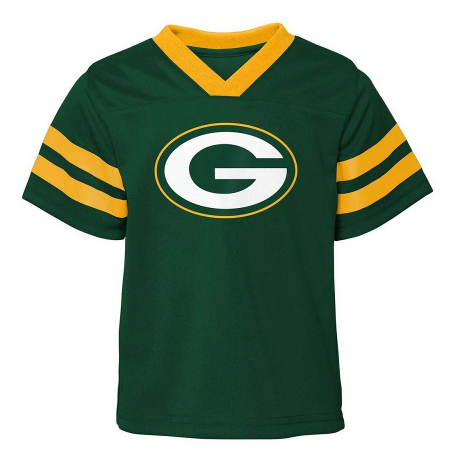 Kids * | Packers Pre-School Red Zone 2-Piece Set Green & Gold