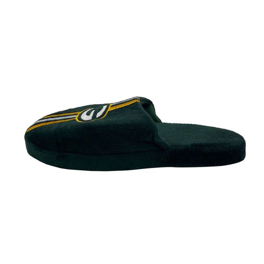 Kids * | Packers Youth Team Stripe Slipper Green & Gold