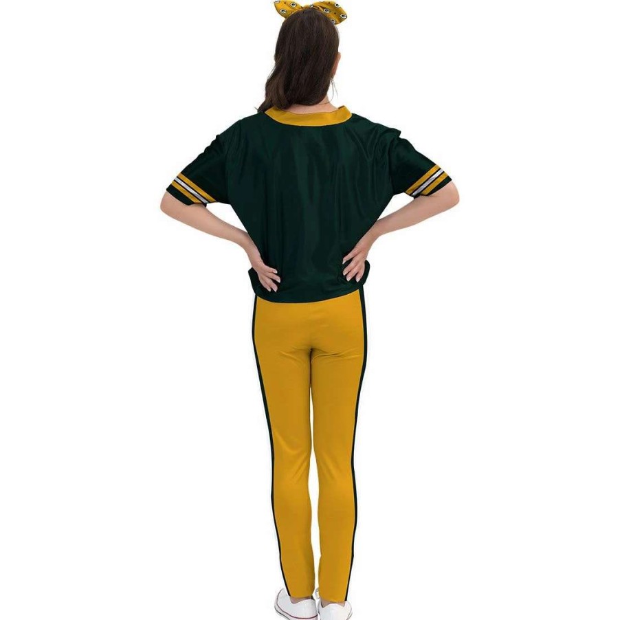 Womens * | Packers Womens Uniform Leggings Set Green & Gold