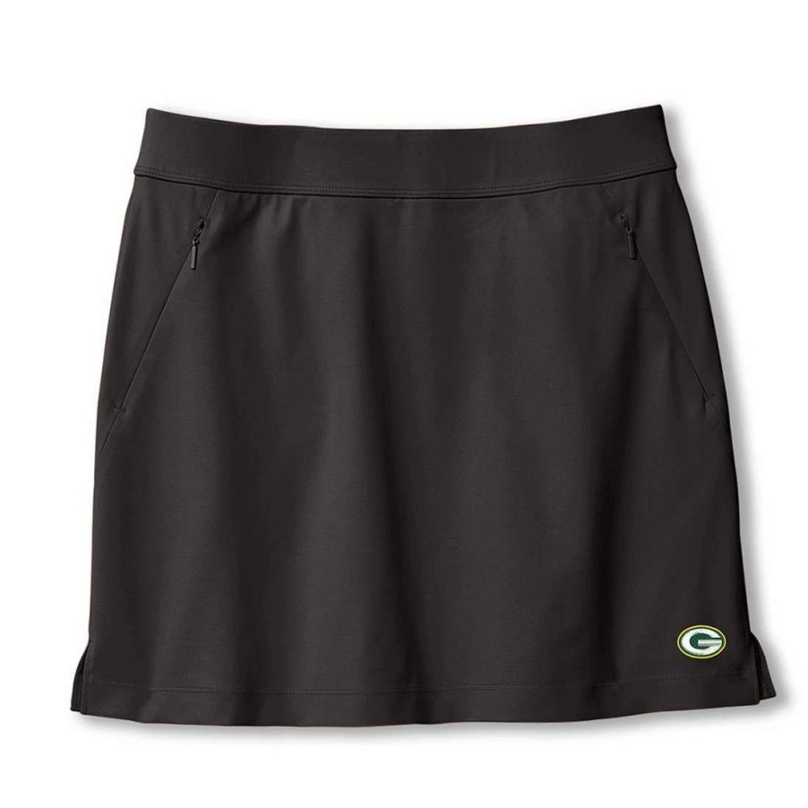 Womens * | Packers Womens Tommy Bahama Aubrey Skort Black