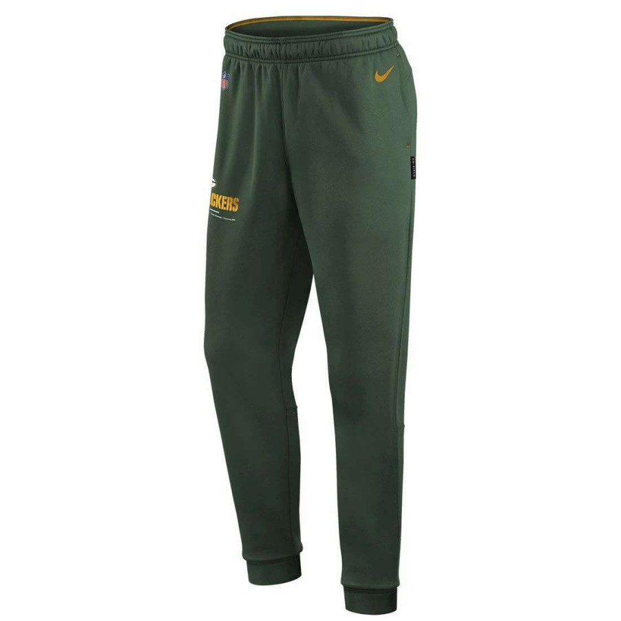 Kids * | Packers Youth Nike Therma-Fit Pant Fir Green