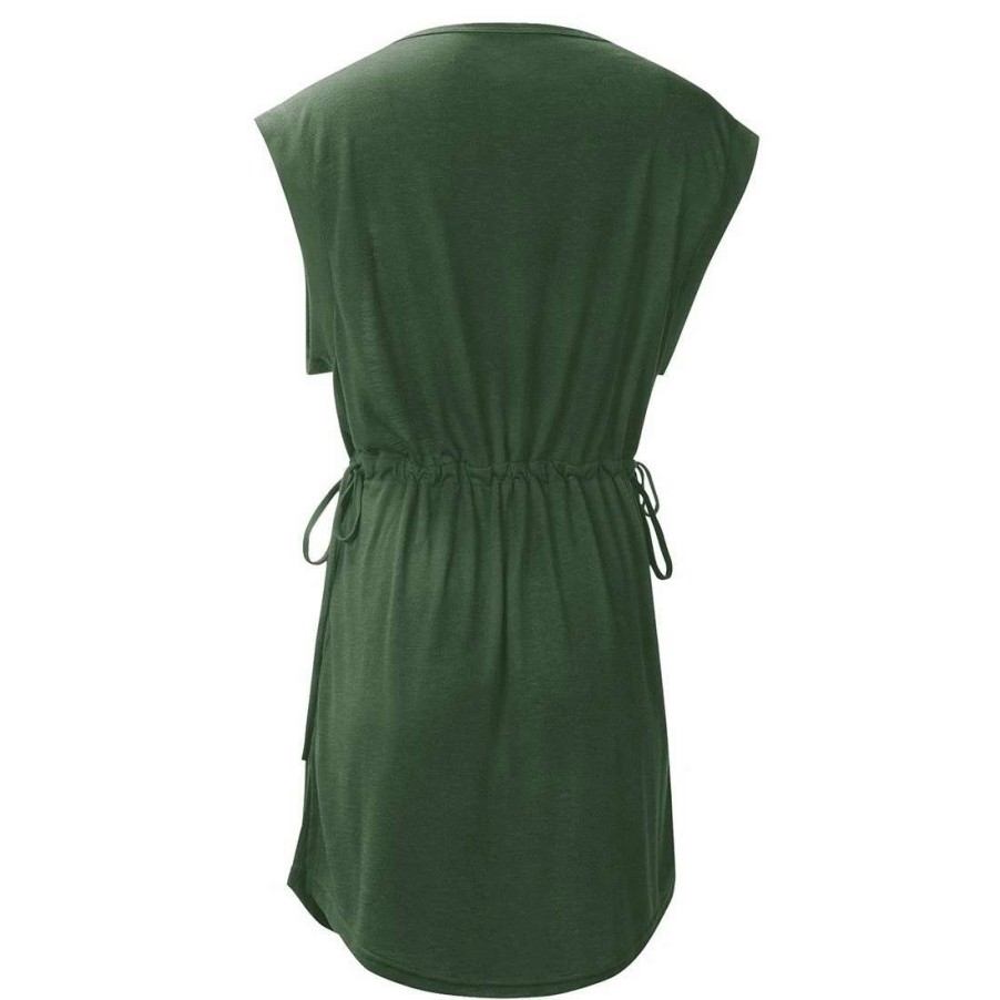 Womens * | Packers Womens Goat Swim Cover Up Green