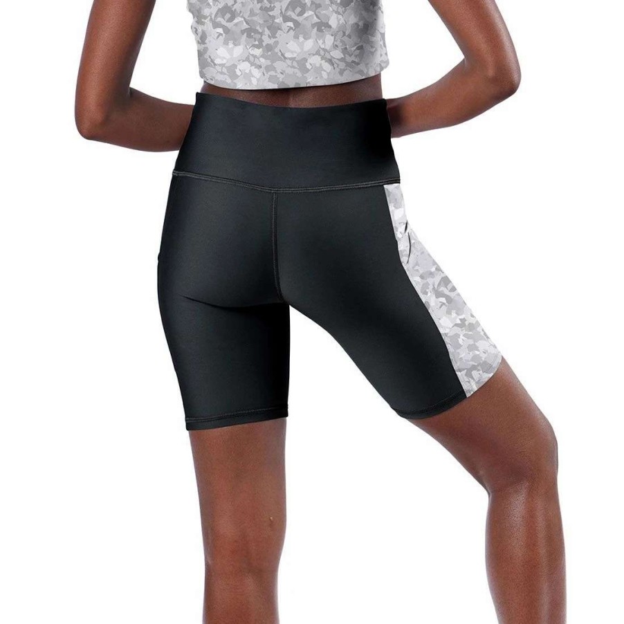 Womens * | Packers Womens Method Bike Short Black & Gray