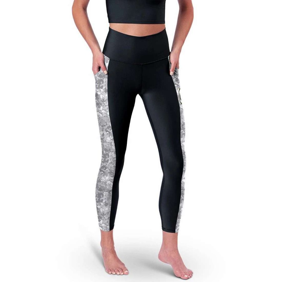 Womens * | Packers Womens Assembly Legging Black & Gray