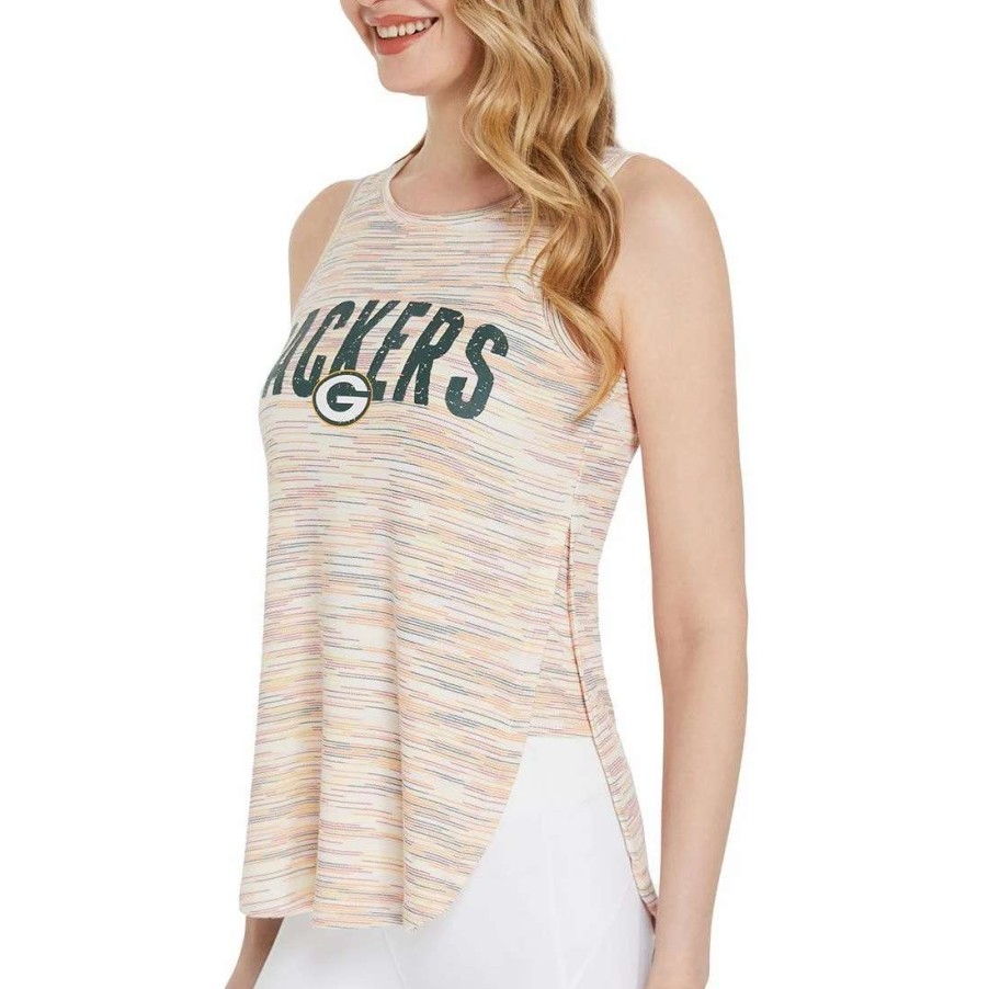 Womens * | Packers Womens Sunray Lounge Tank Top Multi