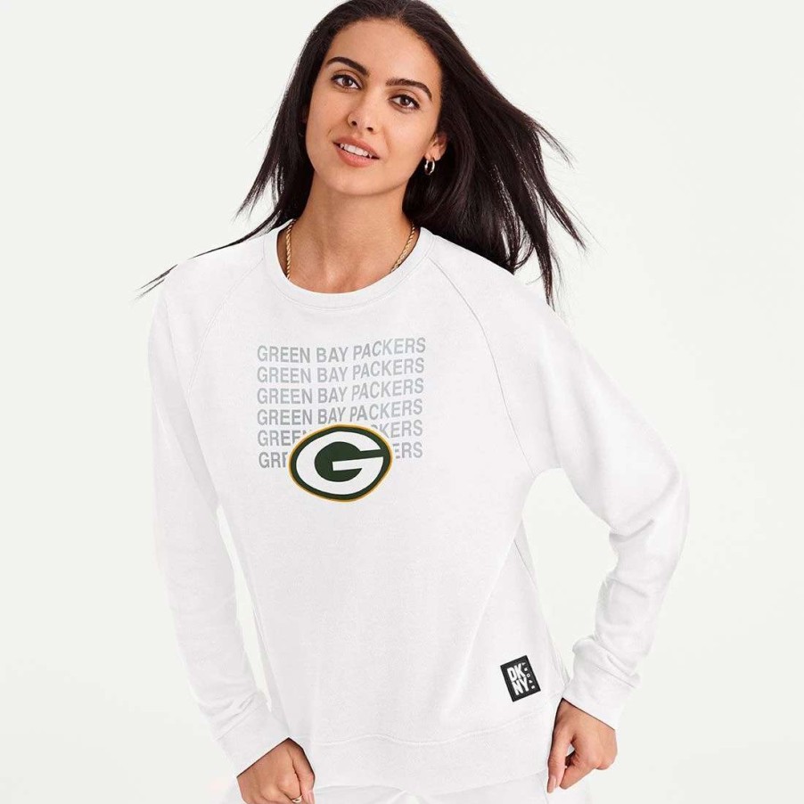 Womens * | Packers Womens Dkny Zoey Crew White