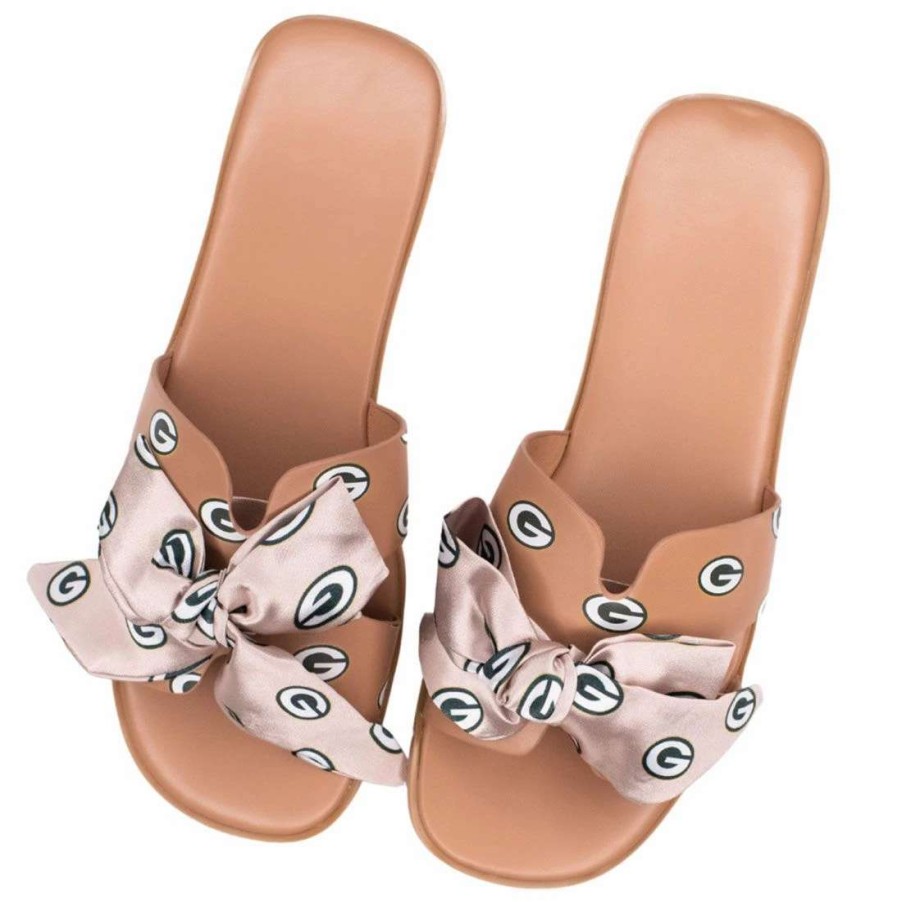 Womens * | Packers Women'S Bow Sandal Tan