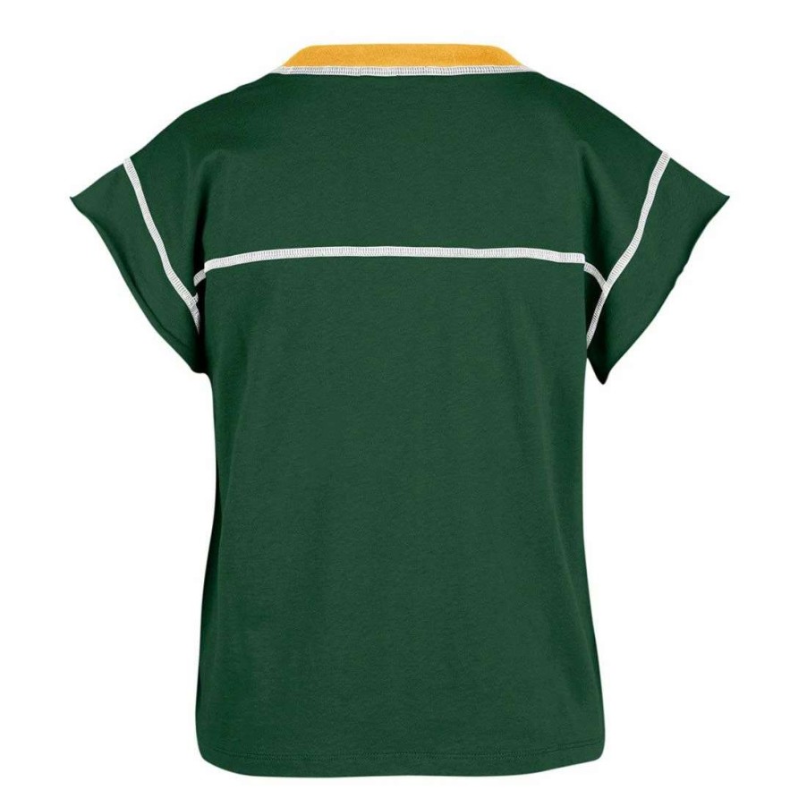 Womens * | Packers Womens '47 Sound Up Maya T-Shirt Green